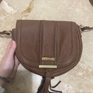 Brown Kenneth Cole crossbody purse
